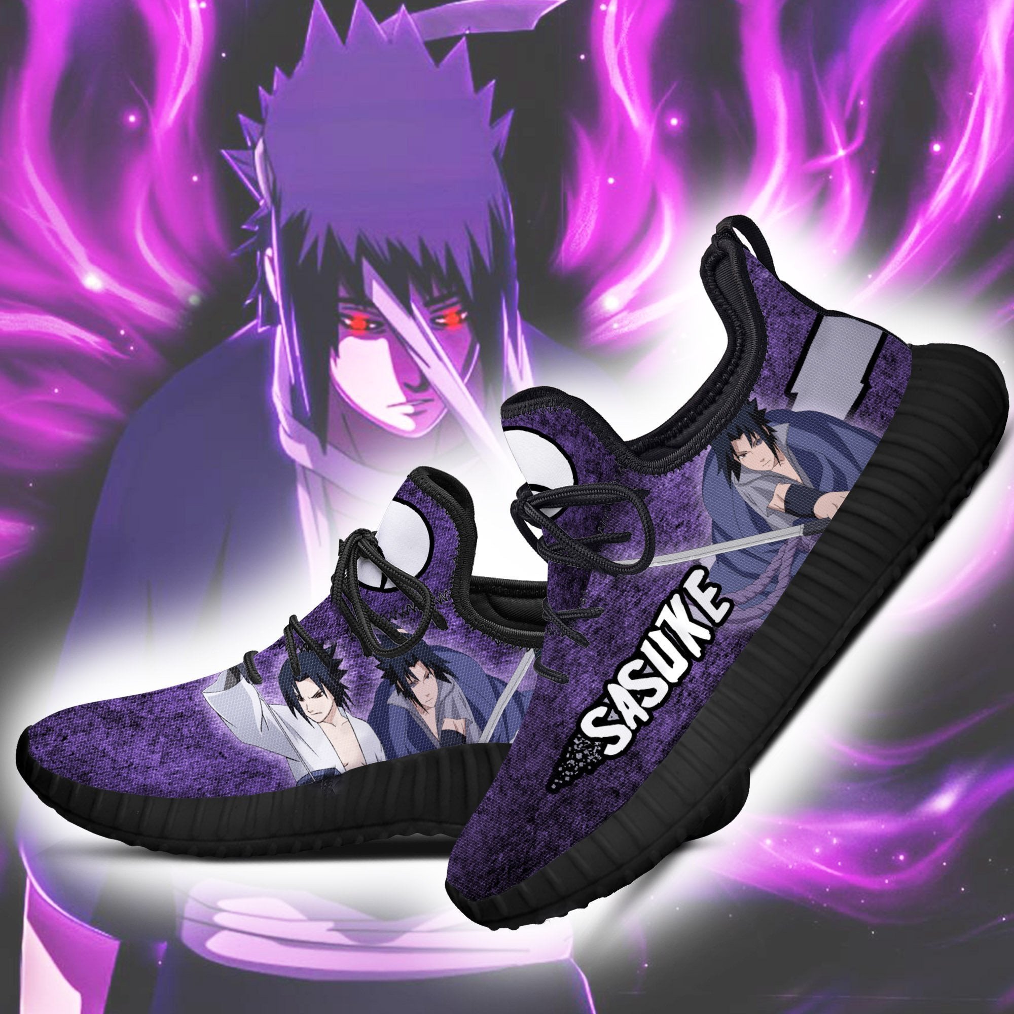 Sasuke Reze Shoes Anime Shoes Fan Gift Idea