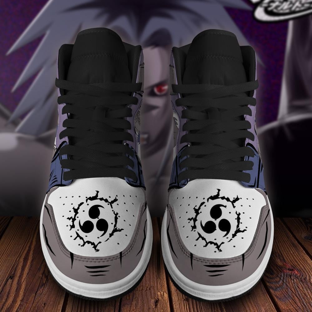 Sasuke Shoes Cursed Seal of Heaven Costume Anime JD1s Sneakers, Air Jordan Hightop