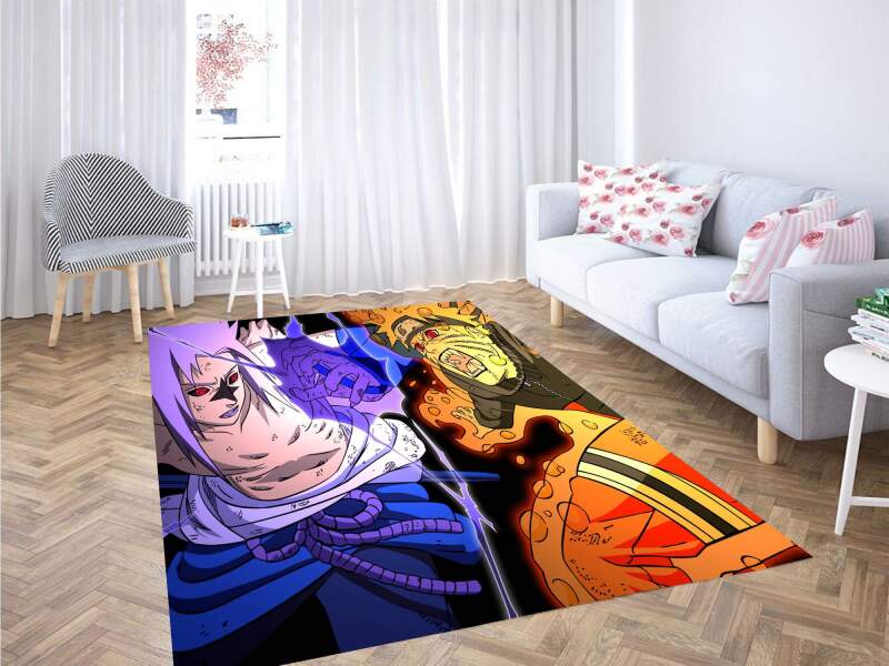 Sasuke Uchiha Carpet Rectangle Rug