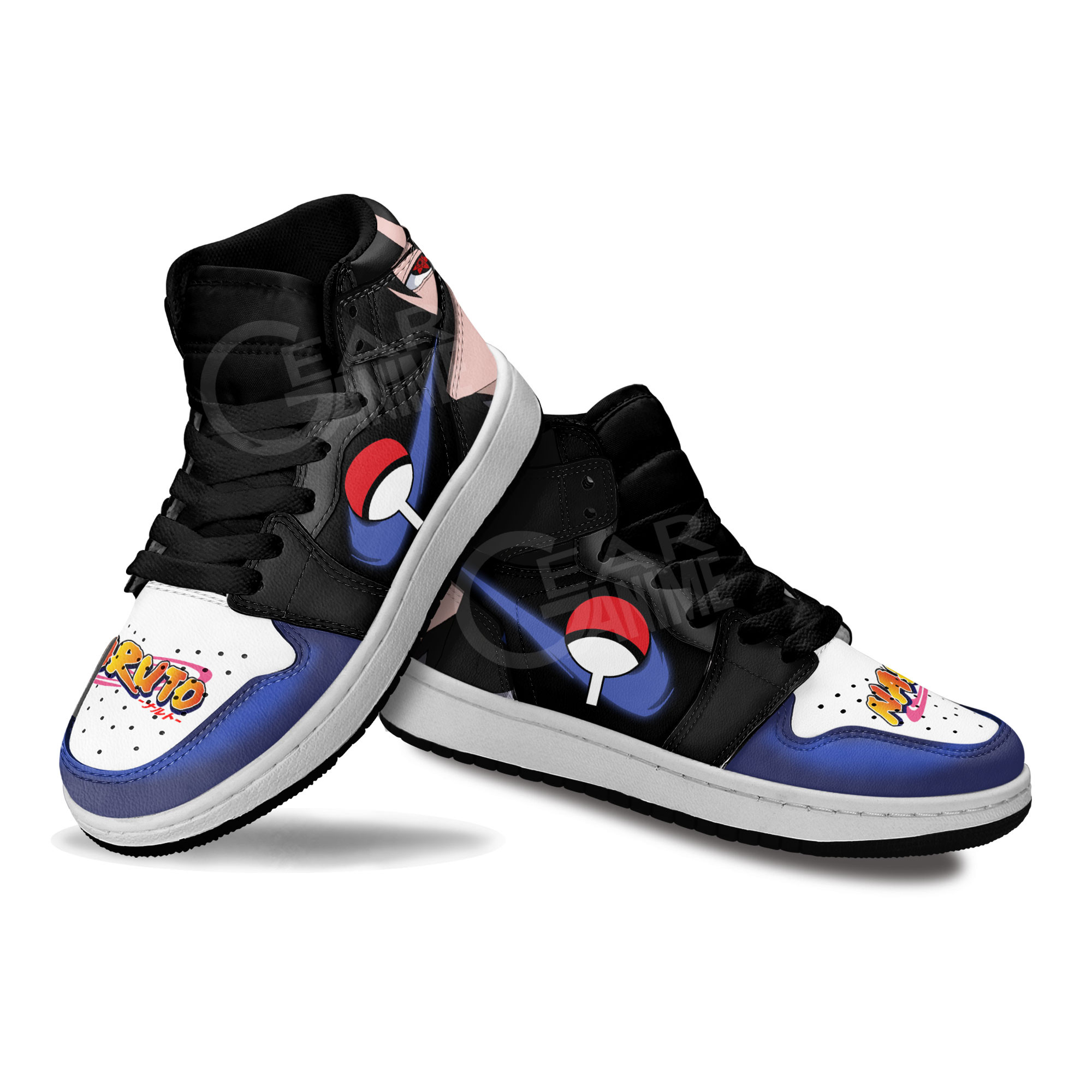 Sasuke Uchiha Kids Sneakers NRT Anime Kids Shoes