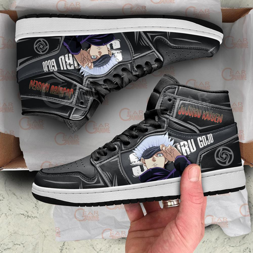 Satoru Gojo JD1s Sneakers Jujutsu Kaisen Anime Shoes, Air Jordan Hightop