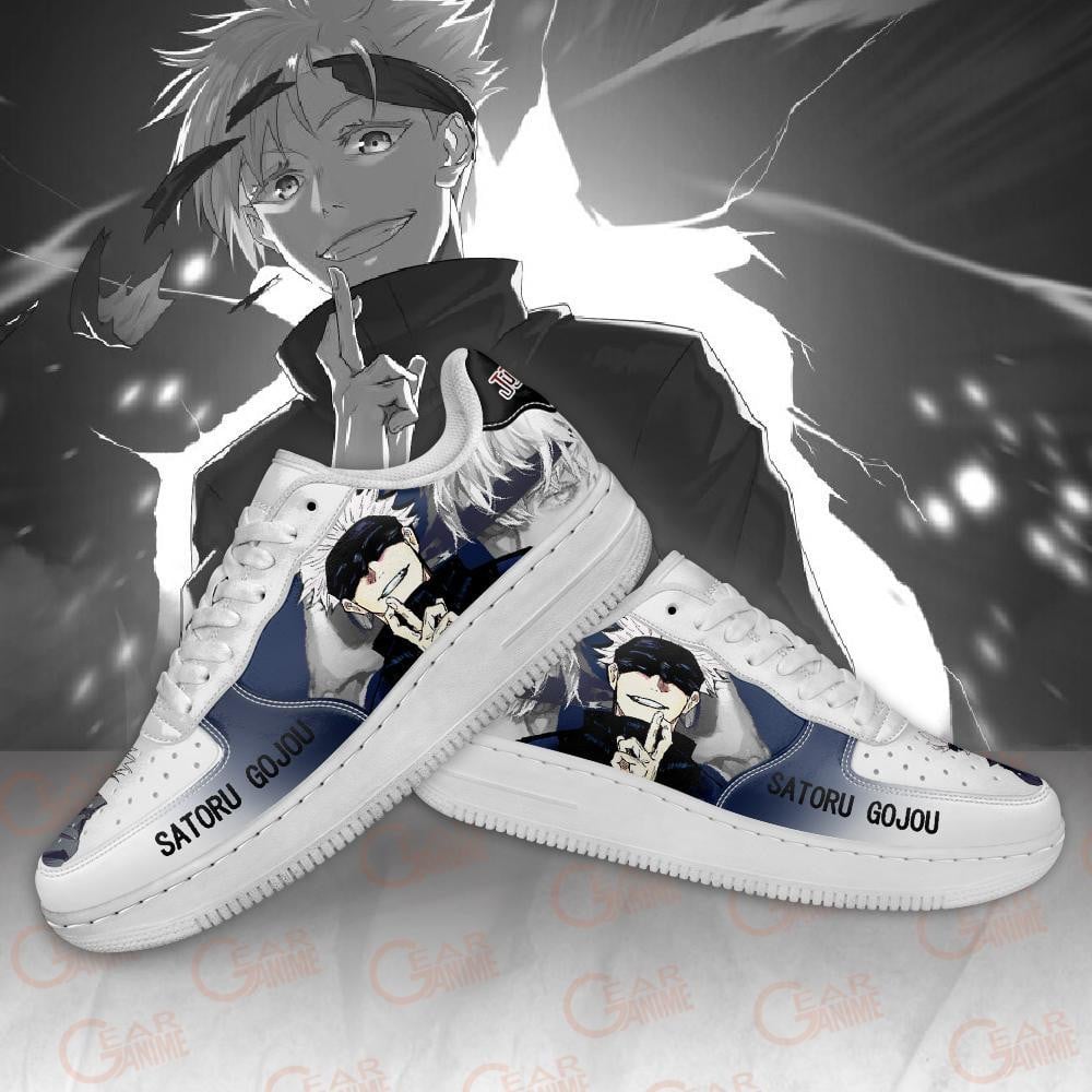 Satoru Gojou Jujutsu Kaisen Air Sneakers Custom Anime Shoes