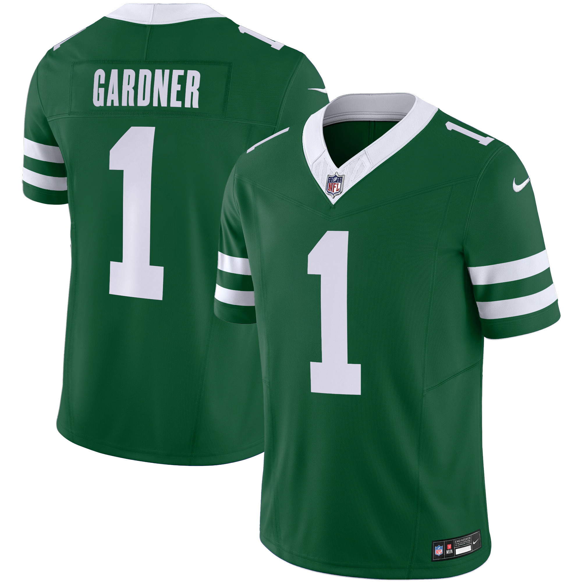 Sauce Gardner Men's New York Jets Legacy Limited Green Jersey - All Stitched