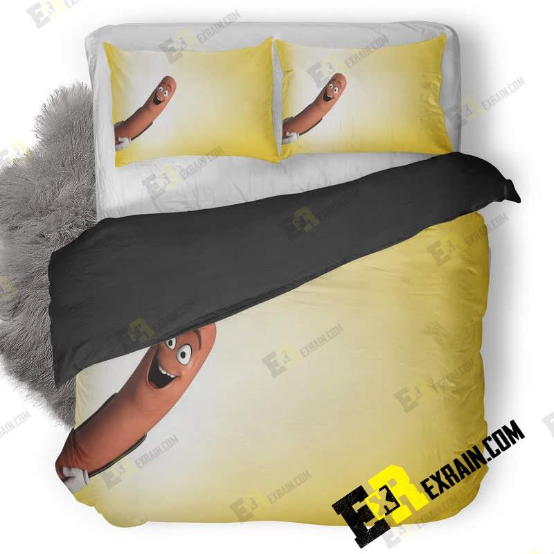 Sausage Party Hd 3D Customized Duvet Cover Bedding Set