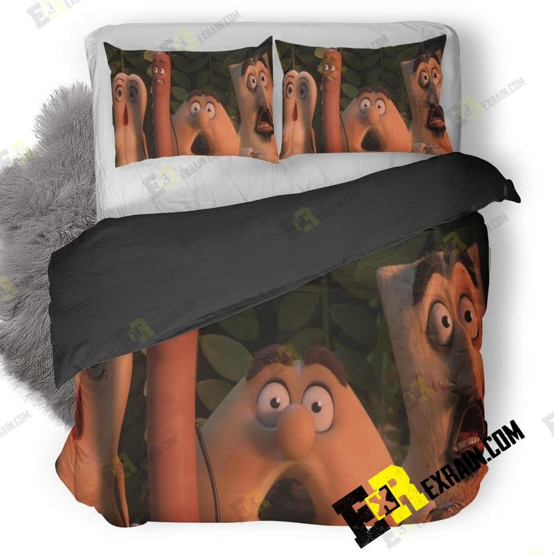 Sausage Party Movie Po 3D Customized Duvet Cover Bedding Set
