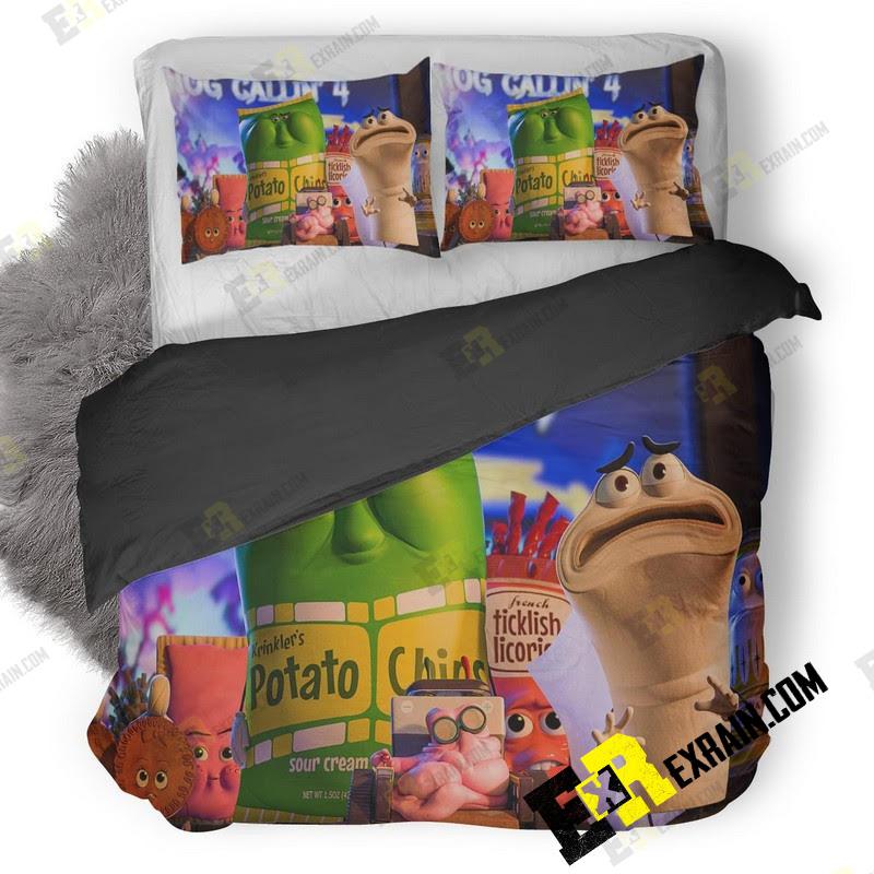 Sausage Pary Animated Movie Lu 3D Customized Duvet Cover Bedding Set