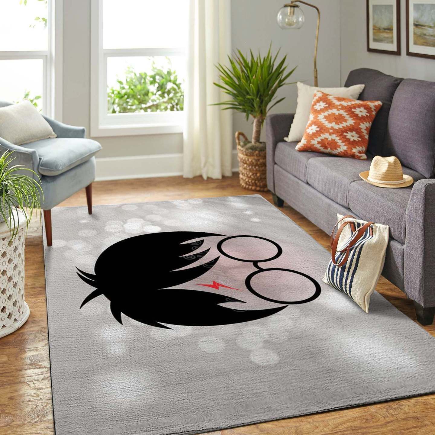 Scar Harry Potter Area Rectangle Rug – Custom Size And Printing