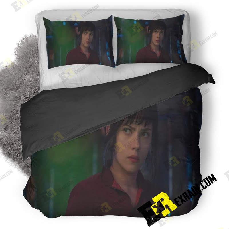 Scarlett Johansson As Major Ghost In Shell 3D Customized Duvet Cover Bedding Set