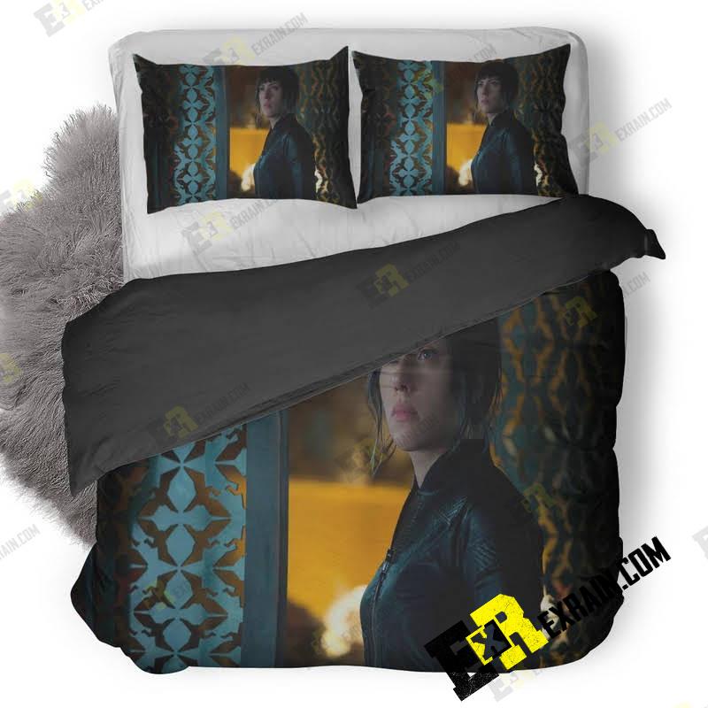 Scarlett Johansson Ghost In The Shell Hd 3D Customized Duvet Cover Bedding Set
