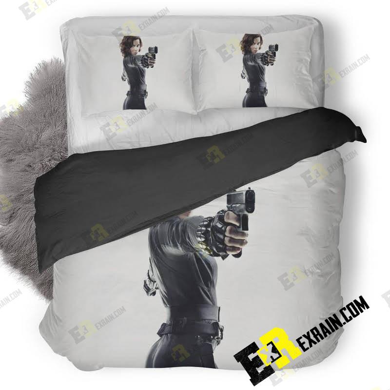 Scarlett Johansson In Black Widow 3D Customized Duvet Cover Bedding Set