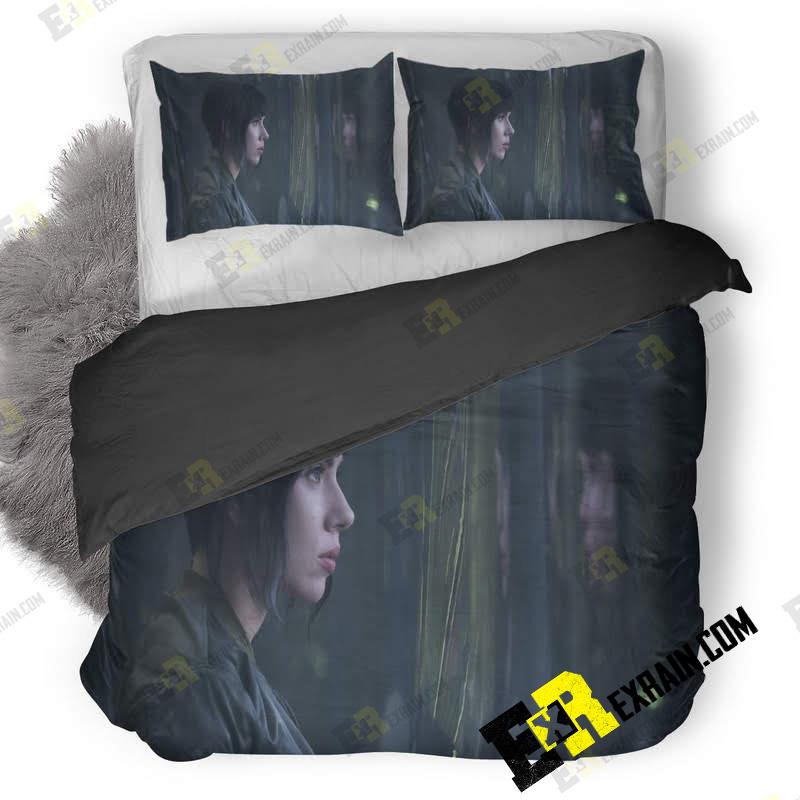 Scarlett Johansson In Ghost In The Shell Wide 3D Customized Duvet Cover Bedding Set