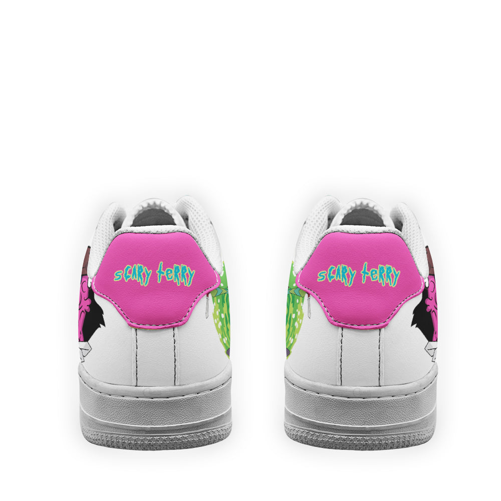 Scary Terry Rick and Morty Custom Air Sneakers