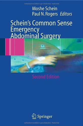 Schein's Common Sense Emergency Abdominal Surgery (PDF/EPUB Version)