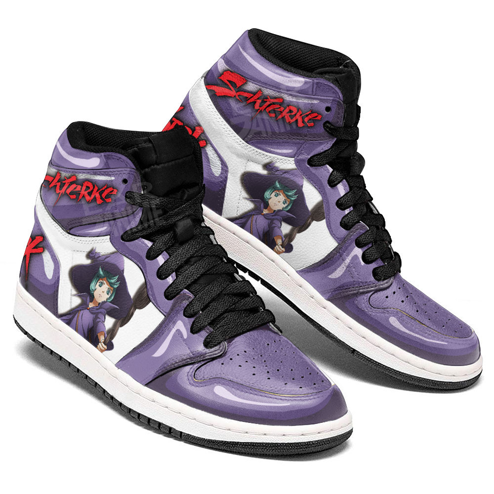 Schierke JD1s Sneakers Berserk Anime Shoes, Air Jordan Hightop