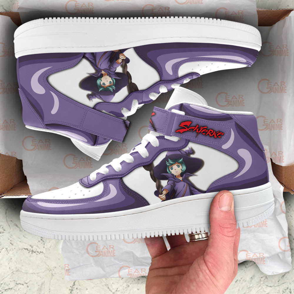 Schierke Sneakers Air Mid Custom Berserk Anime Shoes