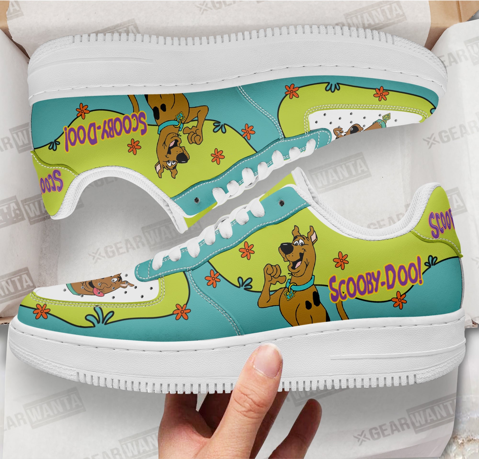 Scooby-Doo Air Sneakers Custom Shoes For Cartoon Fans