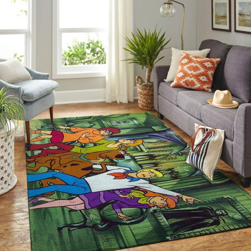 Scooby Dog Living Room Area Rectangle Rug