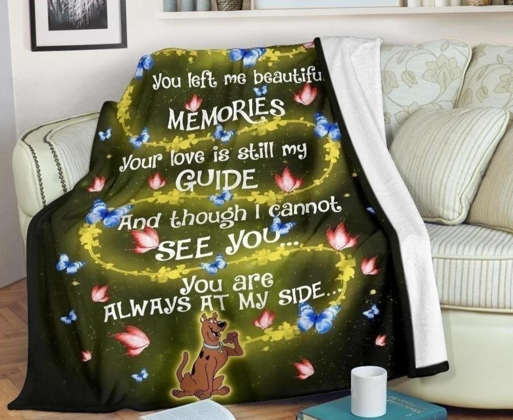 Scooby Doo For Our Loved Ones Gone Fleece Blanket
