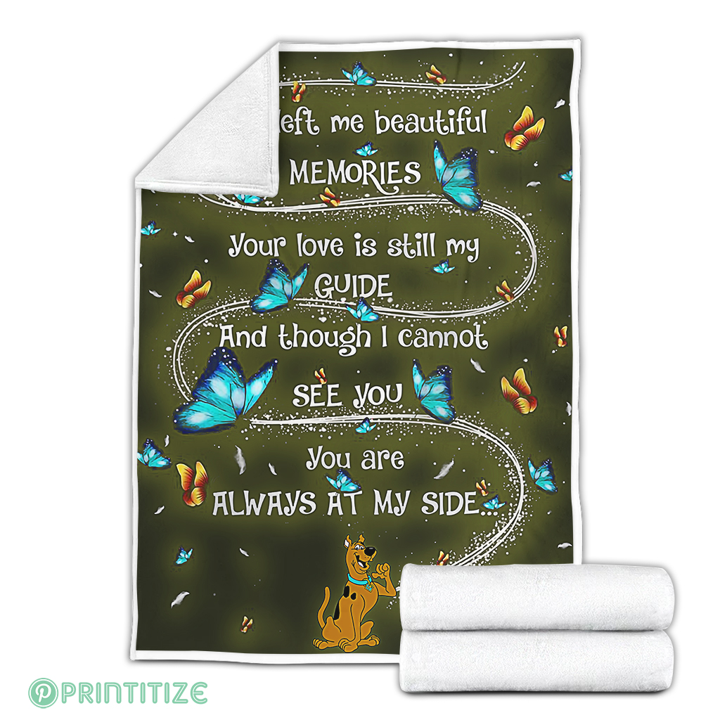 Scooby Doo For Our Loved Ones Gone Fleece Blanket
