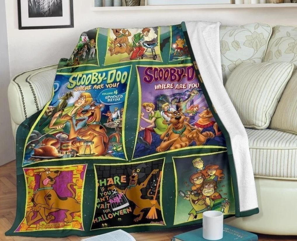 Scooby Doo Where Are You Fleece Blanket