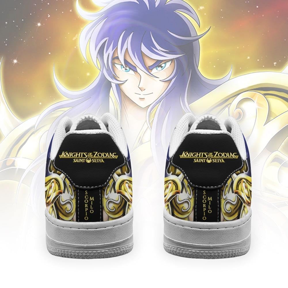 Scorpio Milo Sneakers Uniform Saint Seiya Anime Shoes