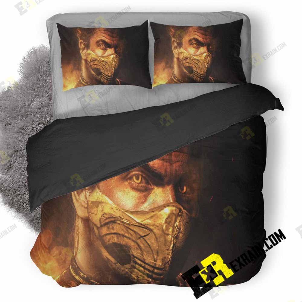 Scorpion Y0 3D Customized Duvet Cover Bedding Set