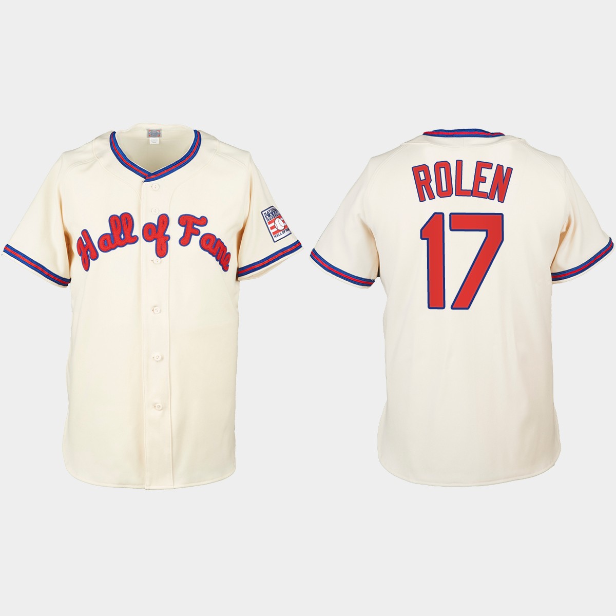 Scott Rolen 2022 Hall of Fame Jersey - Cream
