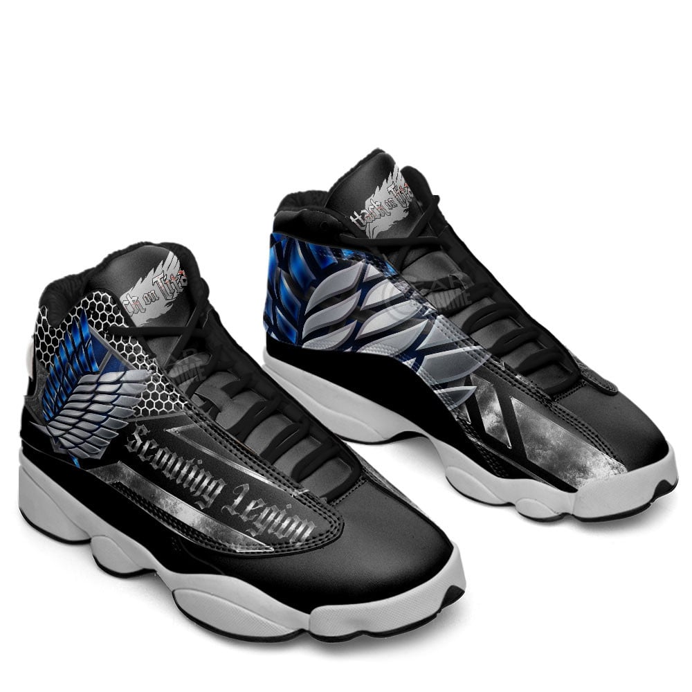 Scout Regiment JD13 Sneakers AOT Custom Anime Shoes