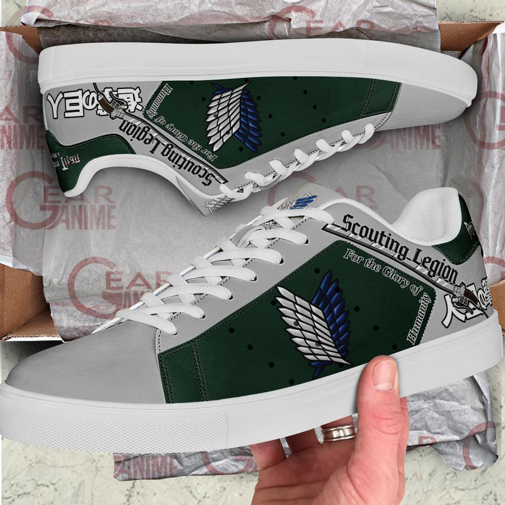 Scouting legion Skate Sneakers Attack On Titan Anime Shoes