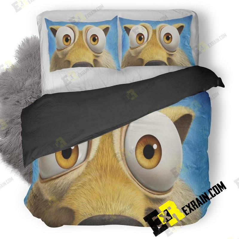 Scrat Ice Age Collision Course Ap 3D Customized Duvet Cover Bedding Set