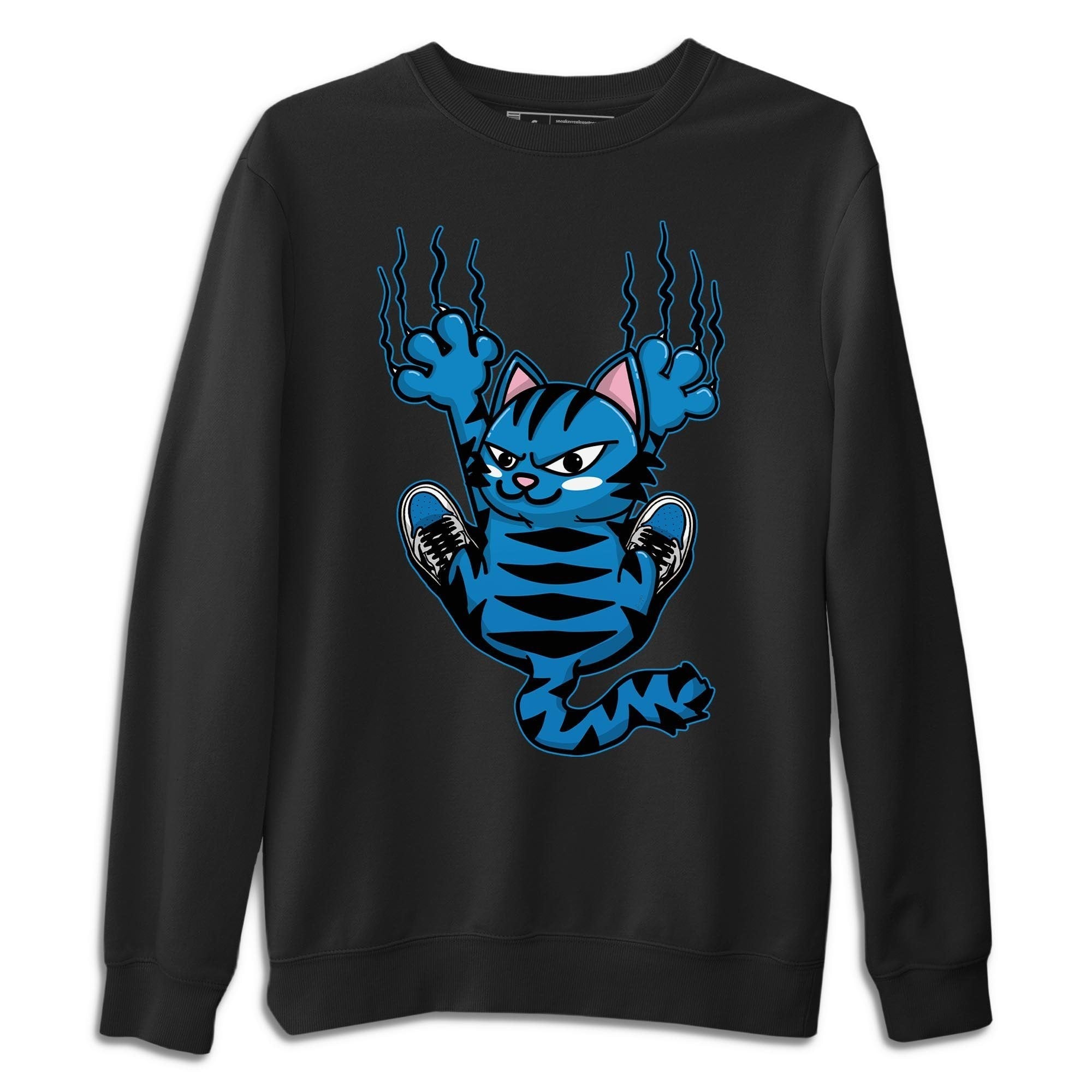 Scratching Cat Unisex Sweater – Air Jordan 1 Travis Scott Fragment, Sneakers Matching Sweater