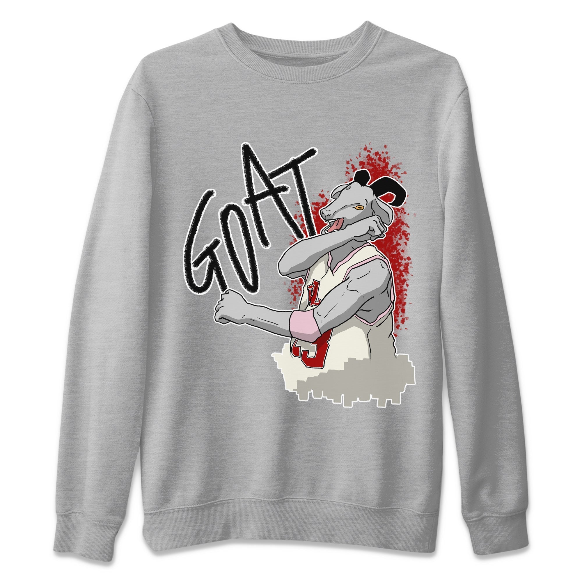 Screaming Goat Unisex Sweater – Air Force 1 Valentines Day, Sneakers Matching Sweater