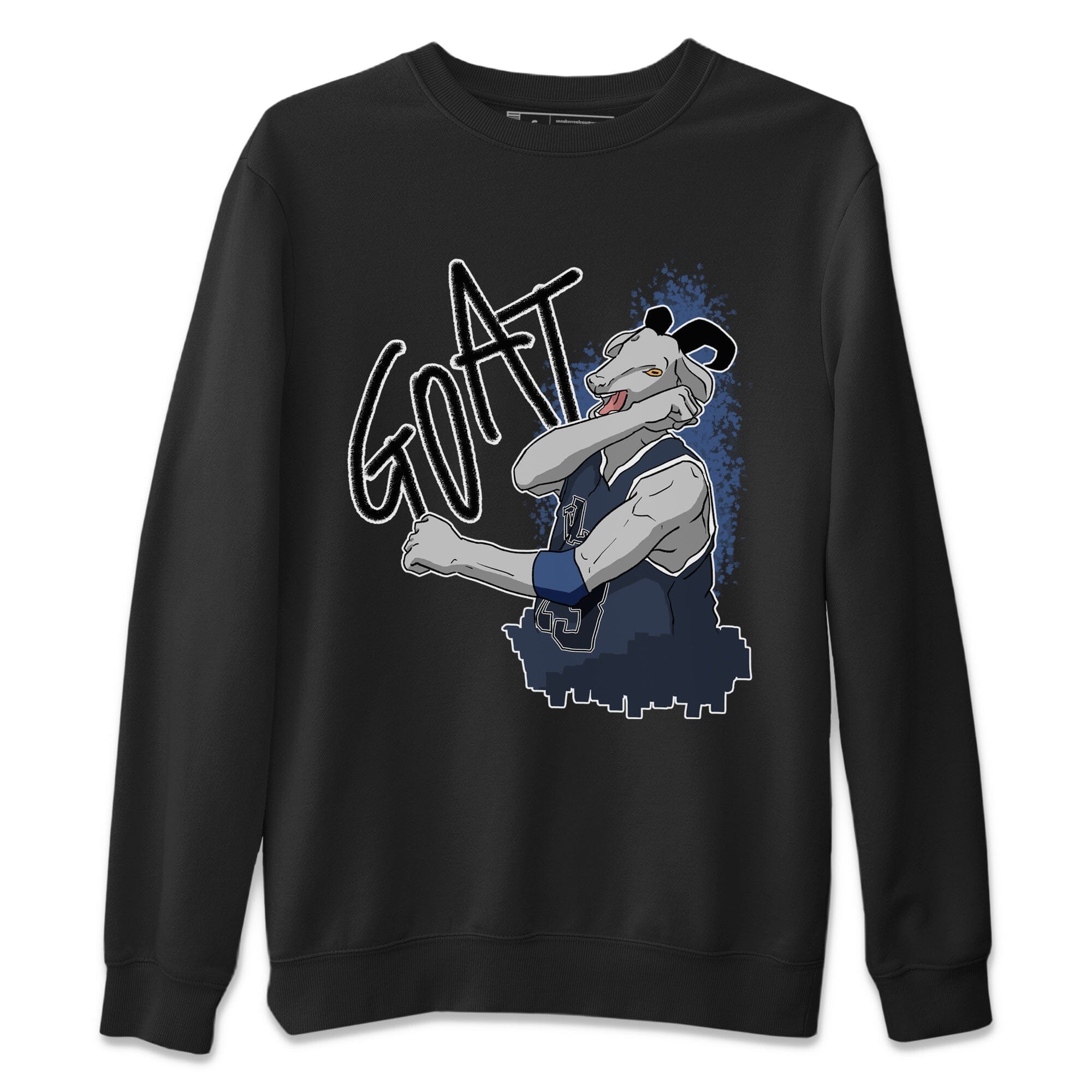 Screaming Goat Unisex Sweater – Air Jordan 11 Midnight Navy, Sneakers Matching Sweater