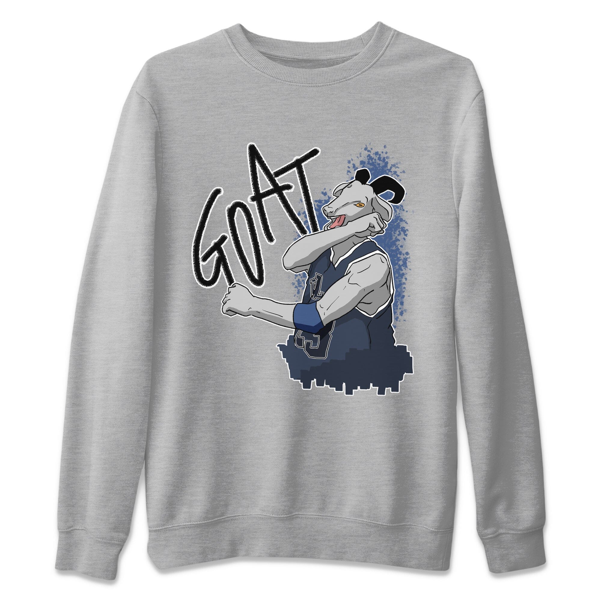 Screaming Goat Unisex Sweater – Air Jordan 11 Midnight Navy, Sneakers Matching Sweater
