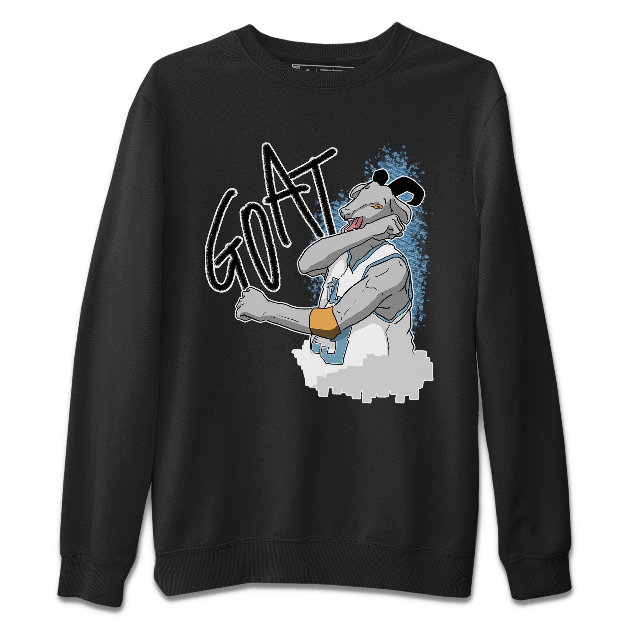 Screaming Goat Unisex Sweater – Air Jordan 1 Denim, Sneakers Matching Sweater