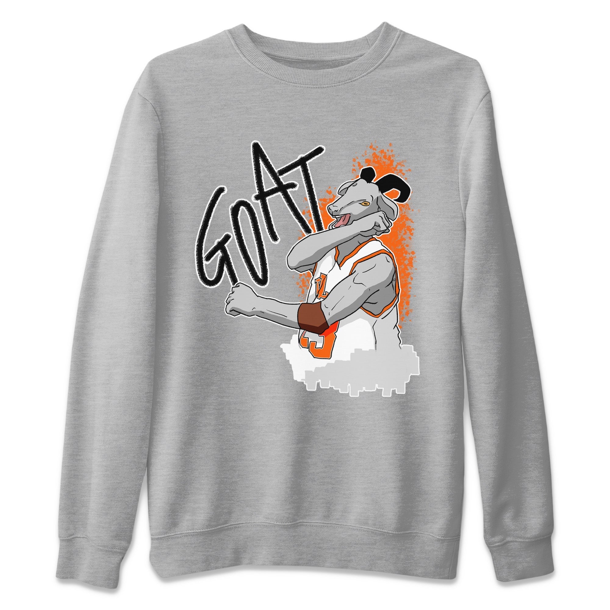 Screaming Goat Unisex Sweater – Air Jordan 1 Starfish, Sneakers Matching Sweater