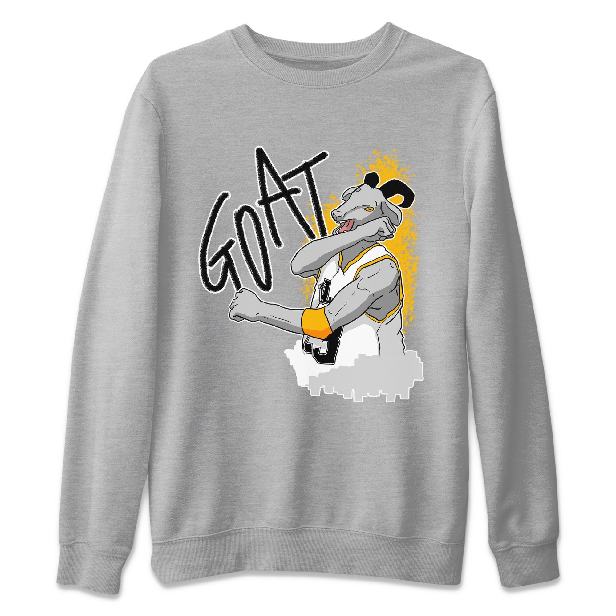 Screaming Goat Unisex Sweater – Air Jordan 1 Taxi, Sneakers Matching Sweater