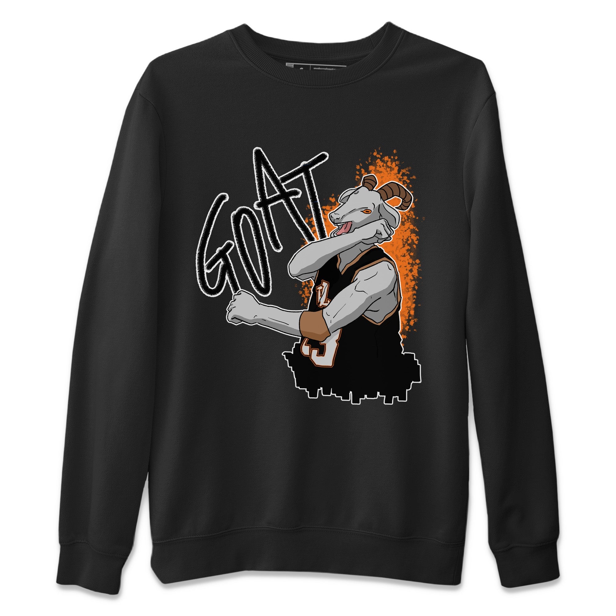 Screaming Goat Unisex Sweater – Air Jordan 3 Desert Elephant, Sneakers Matching Sweater