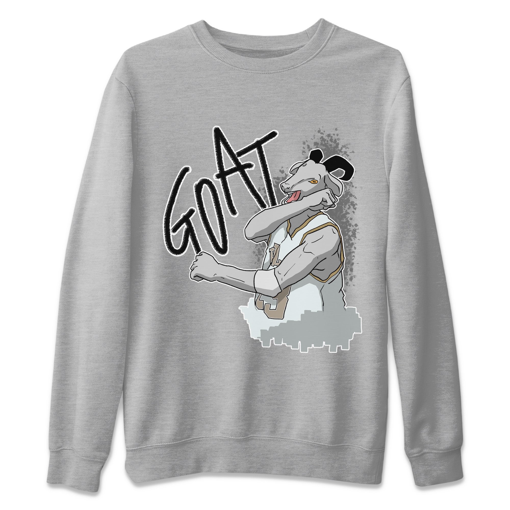 Screaming Goat Unisex Sweater – Air Jordan 4 Craft, Sneakers Matching Sweater