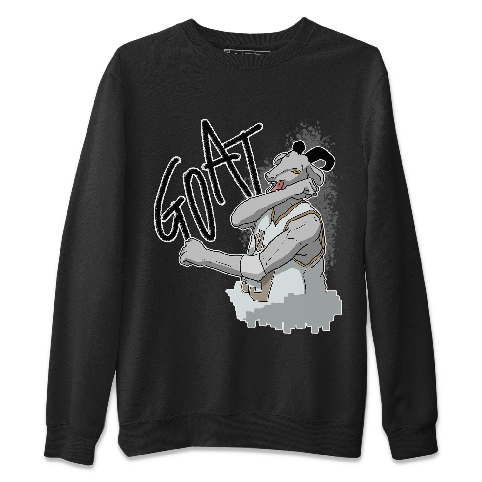 Screaming Goat Unisex Sweater – Air Jordan 4 Craft, Sneakers Matching Sweater
