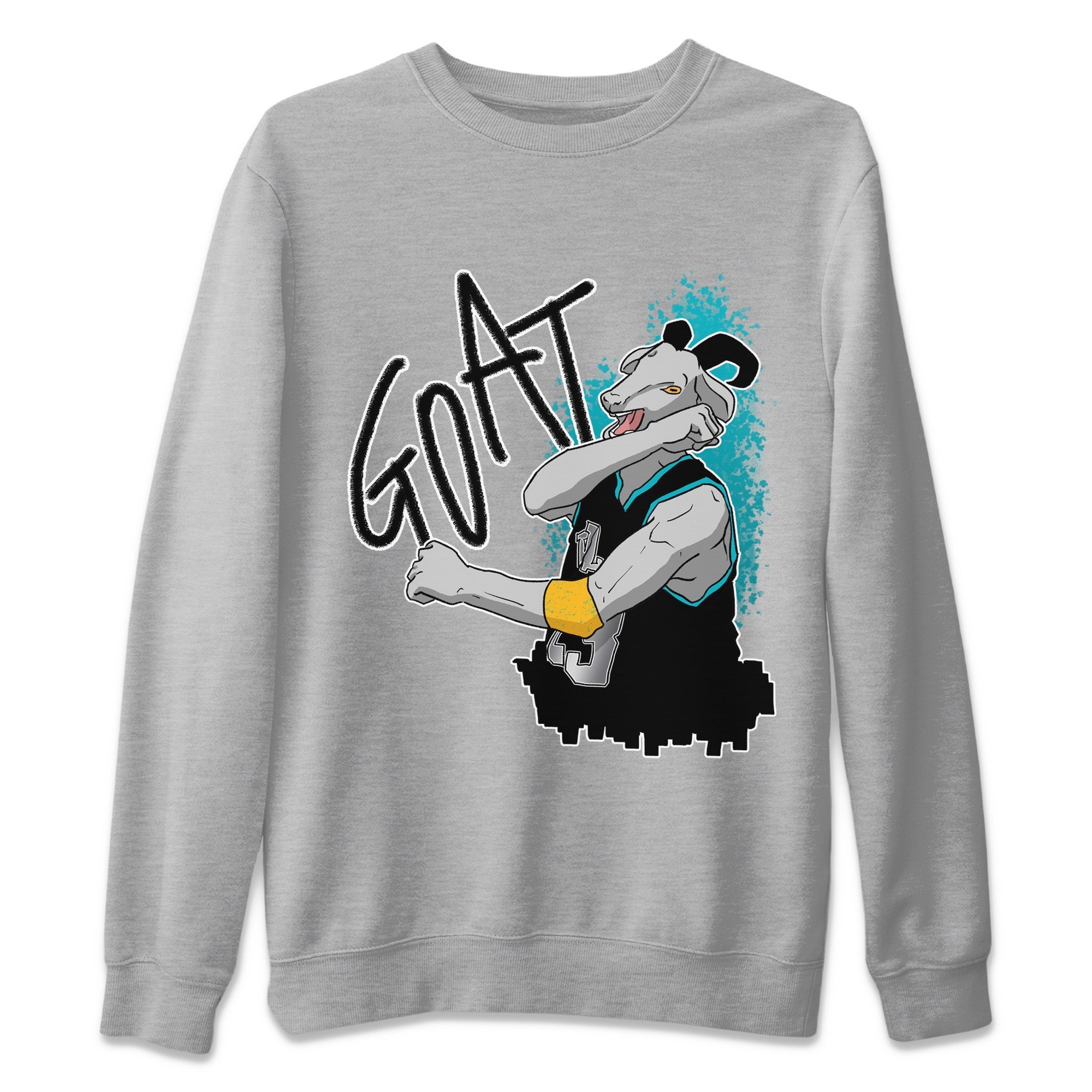 Screaming Goat Unisex Sweater – Air Jordan 5 Aqua, Sneakers Matching Sweater