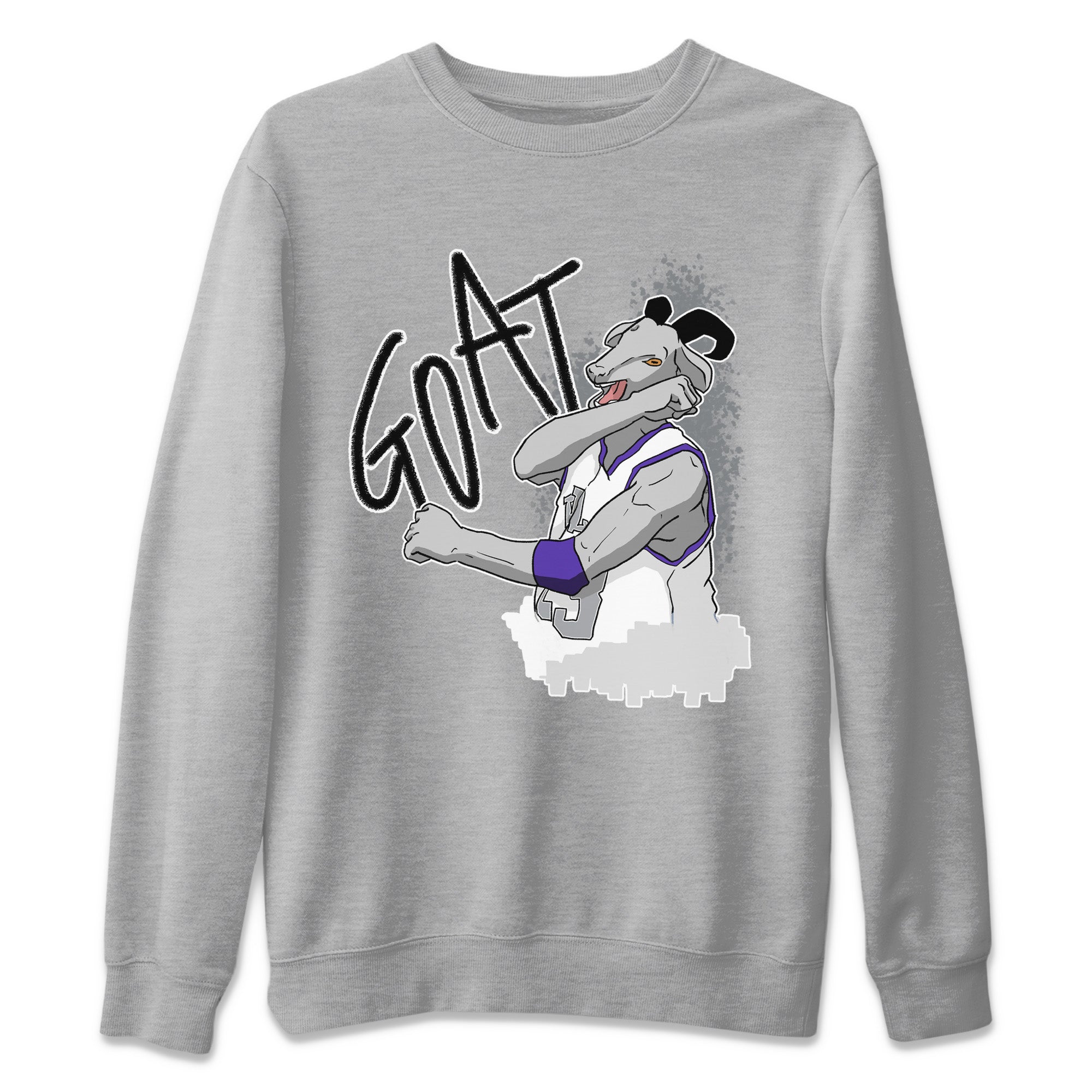 Screaming Goat Unisex Sweater – Air Jordan 5 Concord, Sneakers Matching Sweater