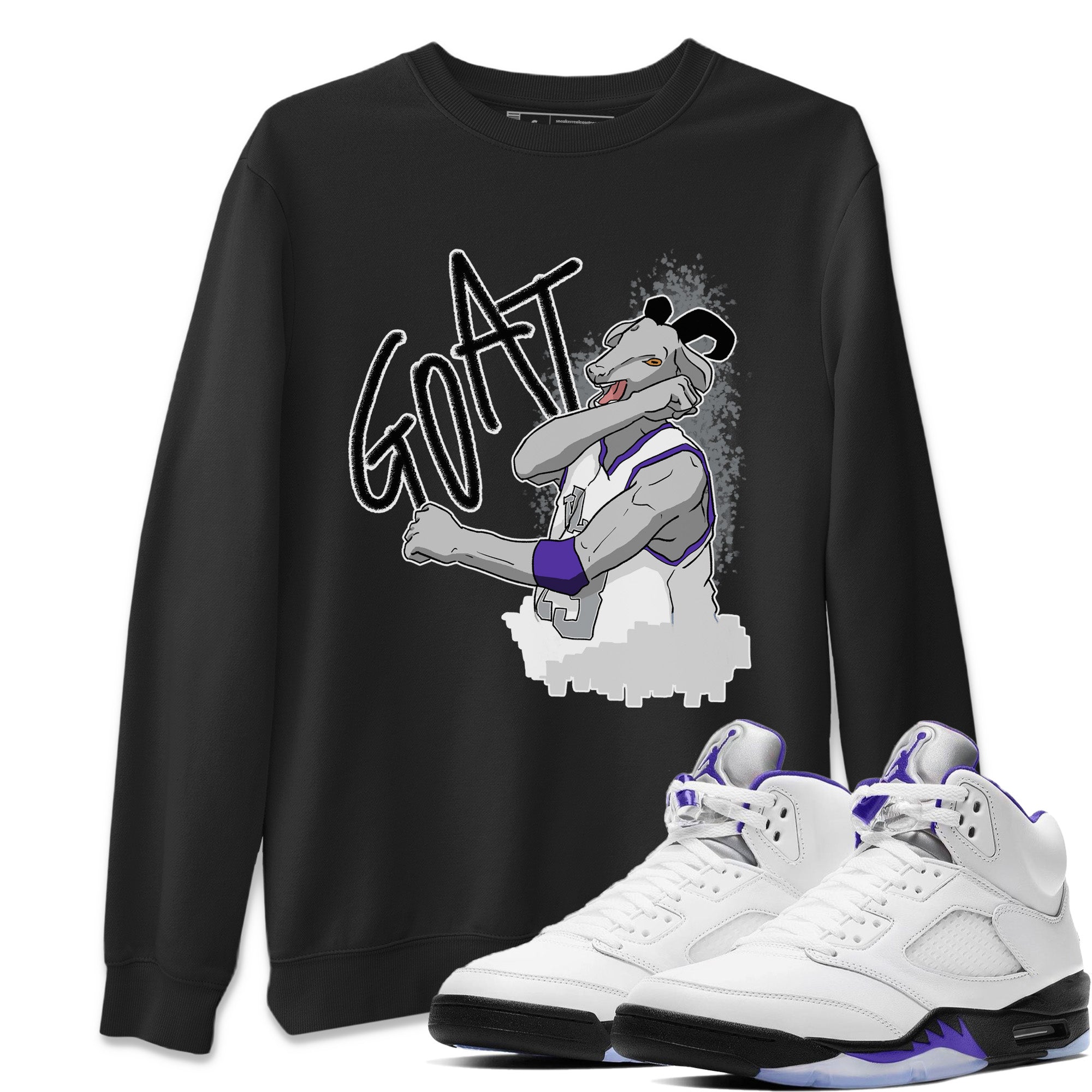 Screaming Goat Unisex Sweater – Air Jordan 5 Concord, Sneakers Matching Sweater Screaming Goat Unisex Sweater – Air Jordan 5 Concord, Sneakers Matching Sweater