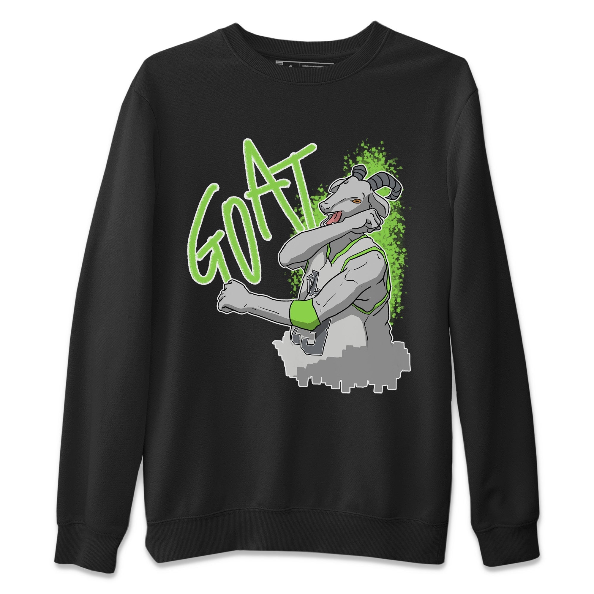 Screaming Goat Unisex Sweater – Air Jordan 5 Green Bean, Sneakers Matching Sweater
