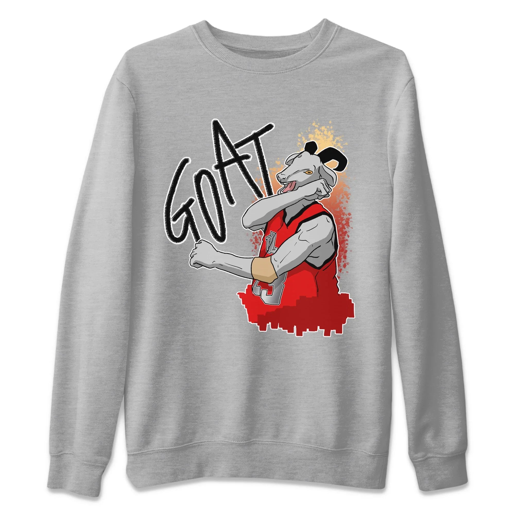 Screaming Goat Unisex Sweater – Air Jordan 5 Mars For Her, Sneakers Matching Sweater