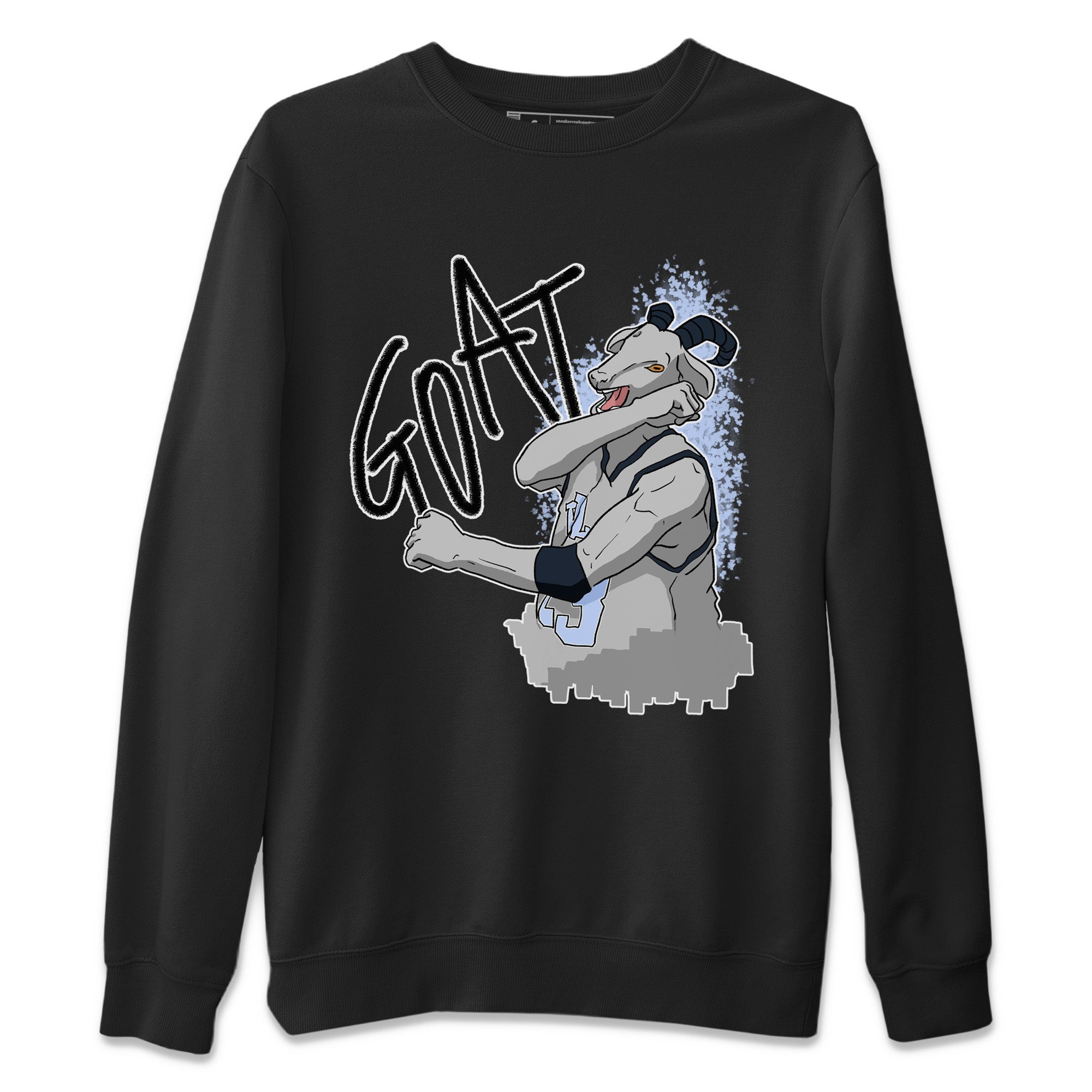Screaming Goat Unisex Sweater – Air Jordan 6 Georgetown, Sneakers Matching Sweater