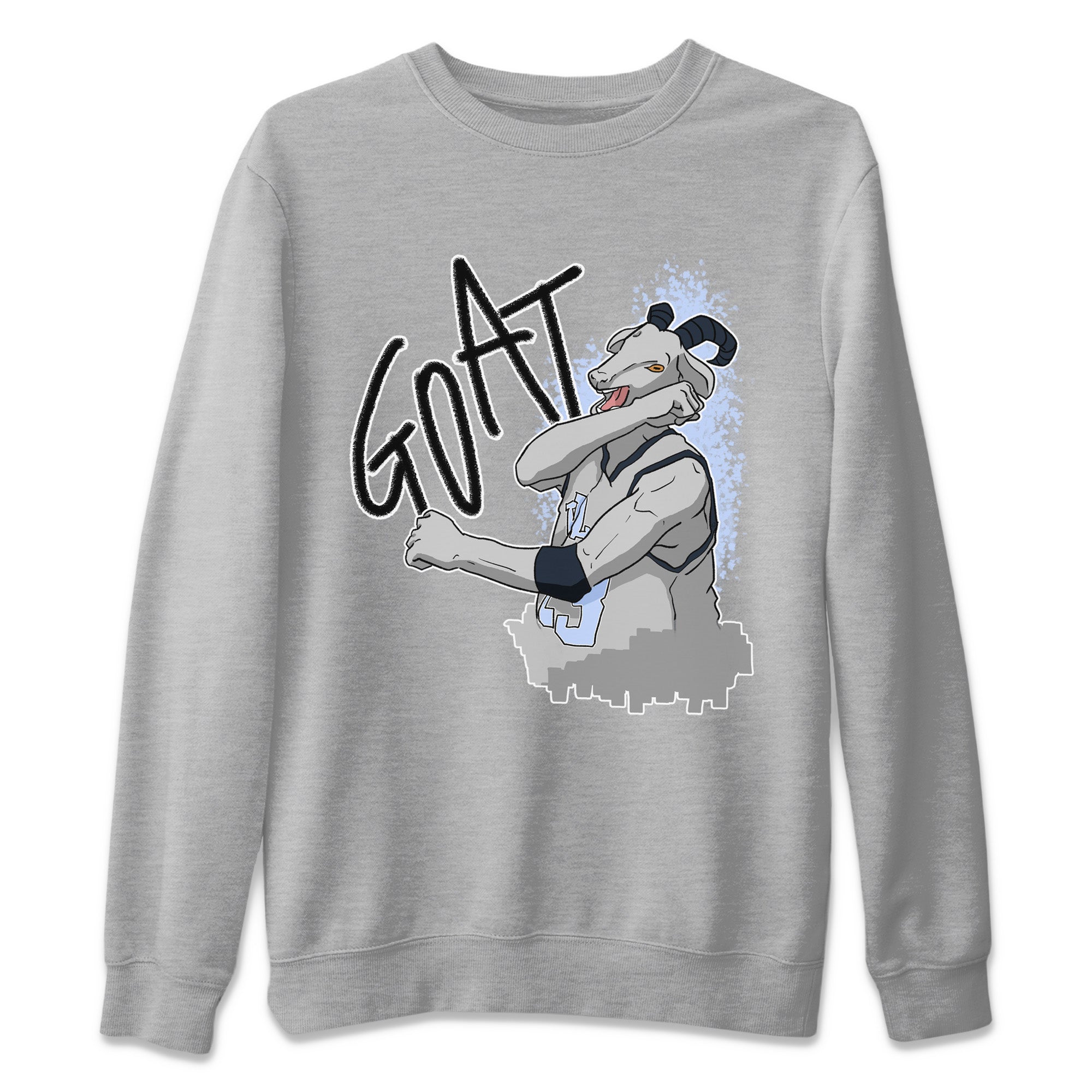 Screaming Goat Unisex Sweater – Air Jordan 6 Georgetown, Sneakers Matching Sweater