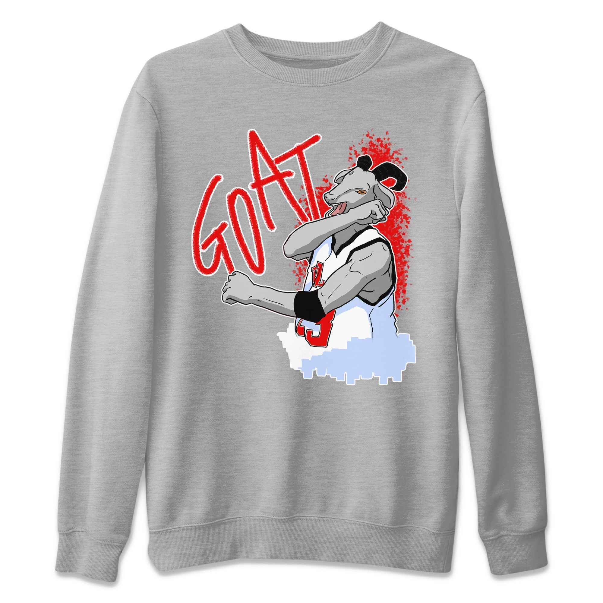 Screaming Goat Unisex Sweater – Air Jordan 6 Red Velvet Cookies, Sneakers Matching Sweater