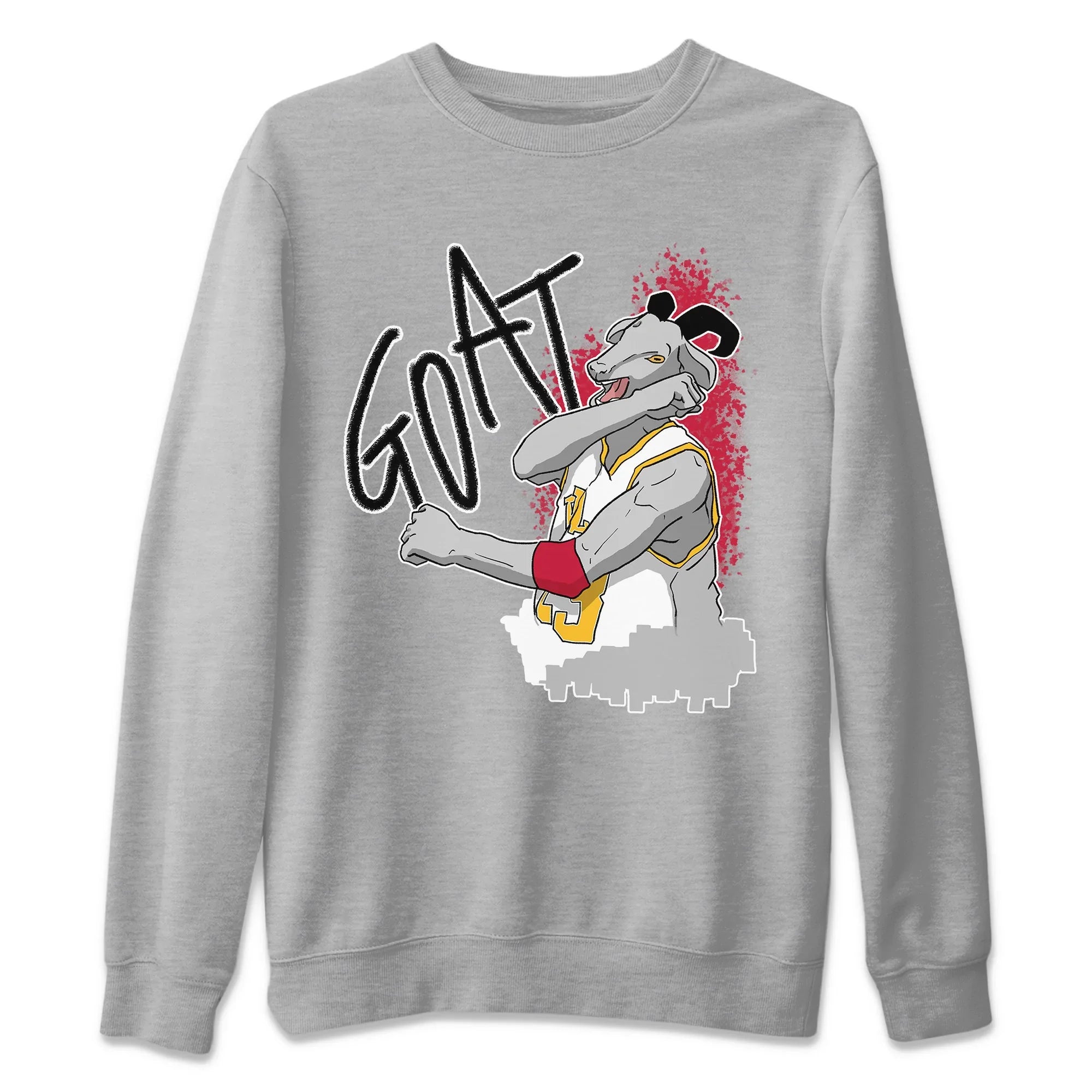Screaming Goat Unisex Sweater – Air Jordan 7 Cardinal, Sneakers Matching Sweater