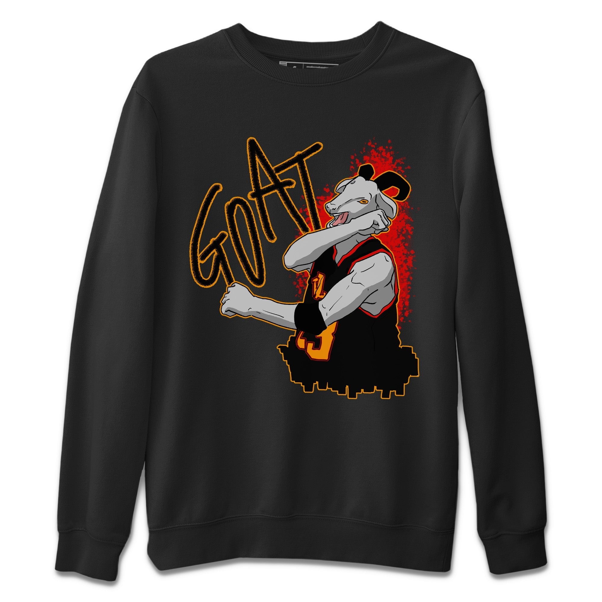 Screaming Goat Unisex Sweater – Air Jordan 7 Citrus, Sneakers Matching Sweater